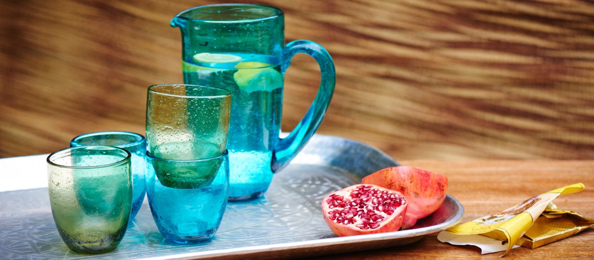Header shot bubble glass