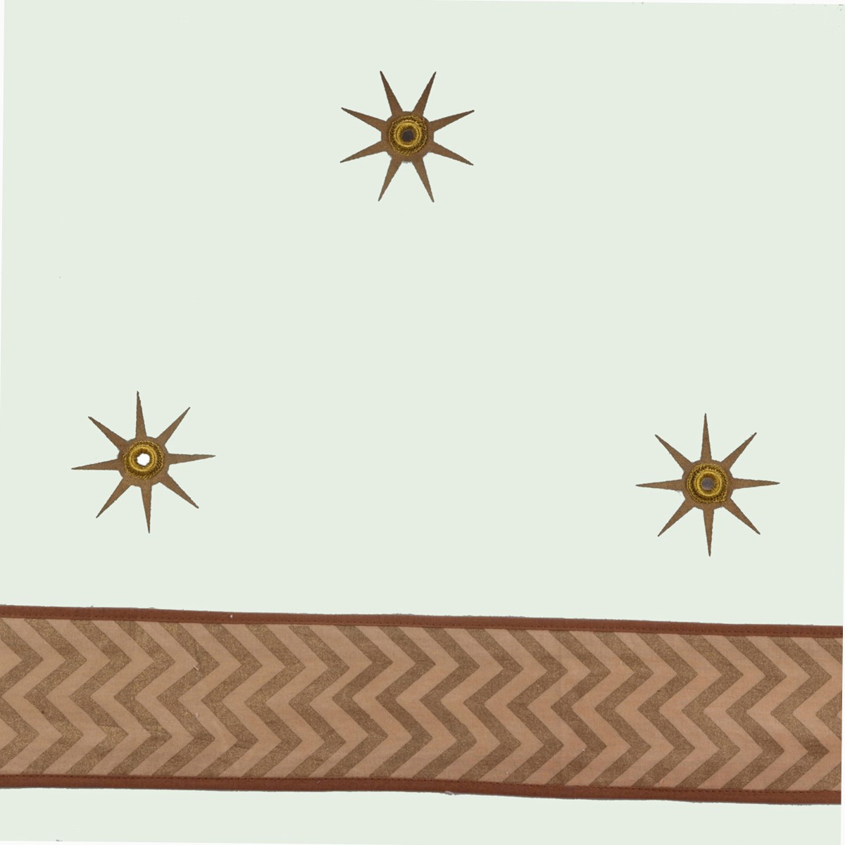 Dove egg gold star ceiling