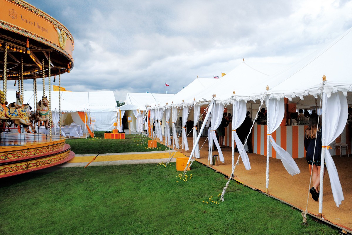 Corporate Gallery 8, for Veuve Cliquot, at Cowdray