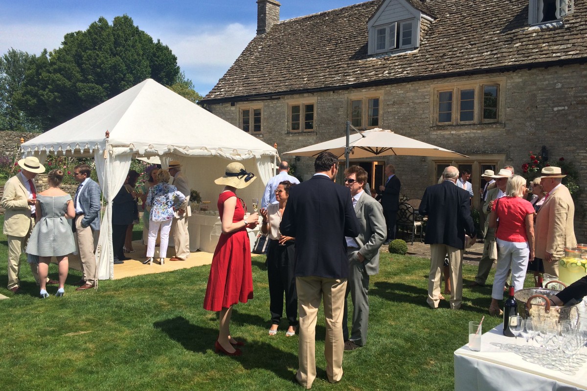 2.8m Pergola at a private party