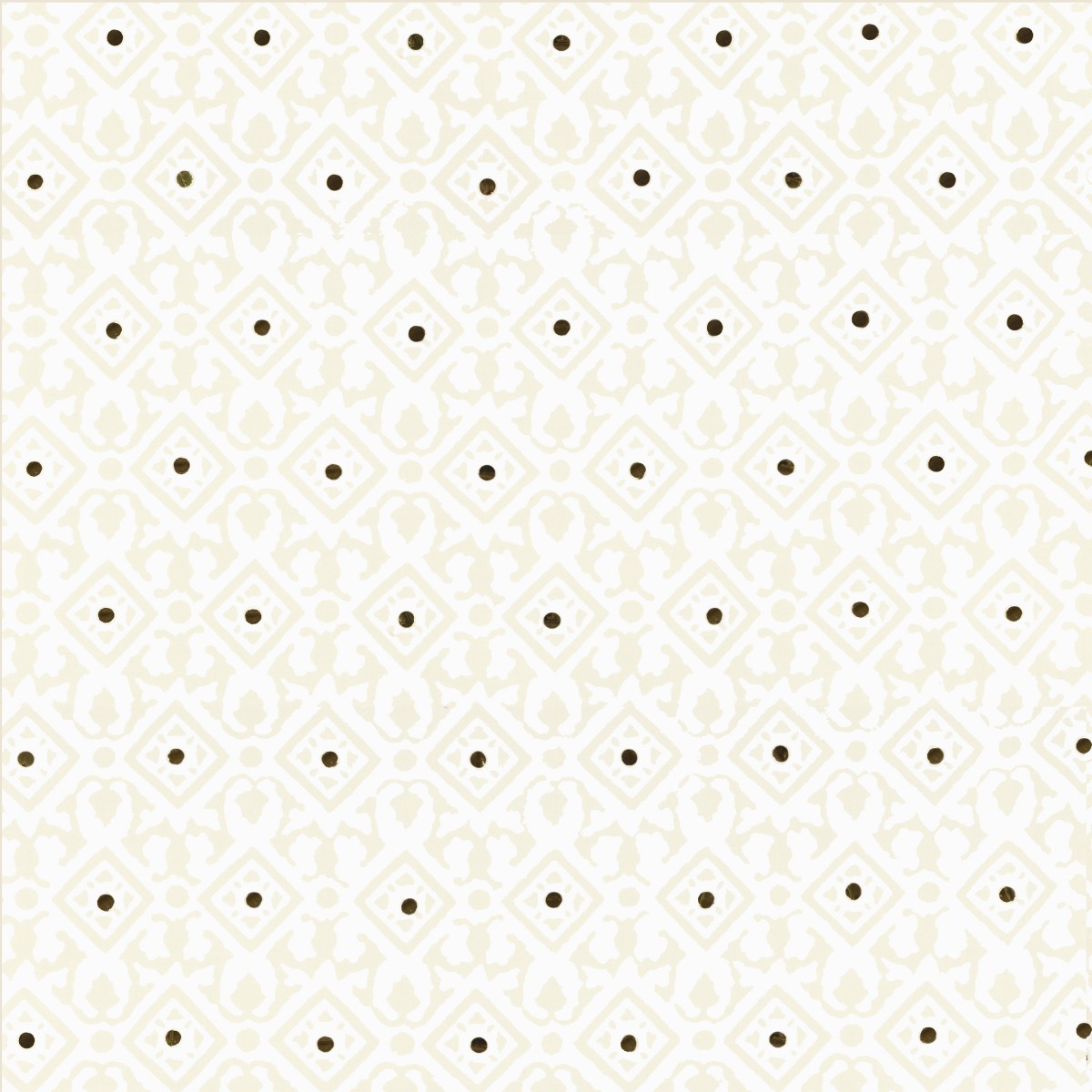 Ivory jalli wall with gold sequins