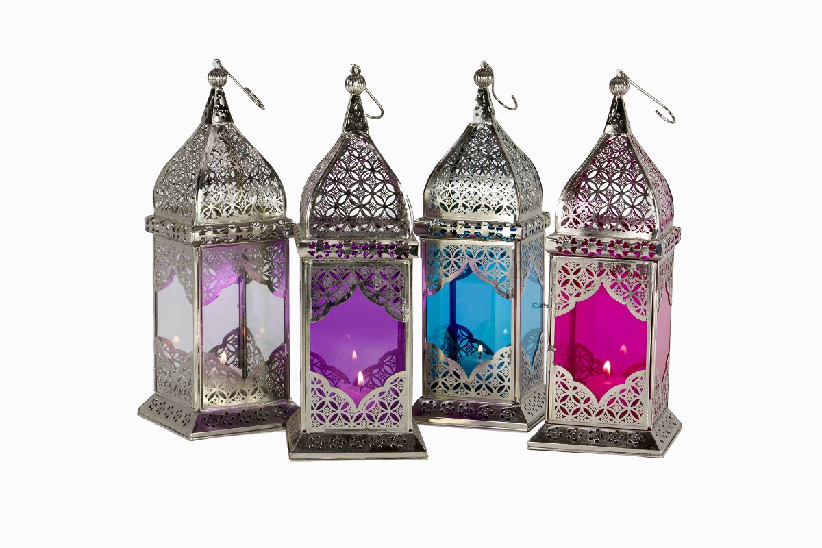 Jaipur lanterns silver