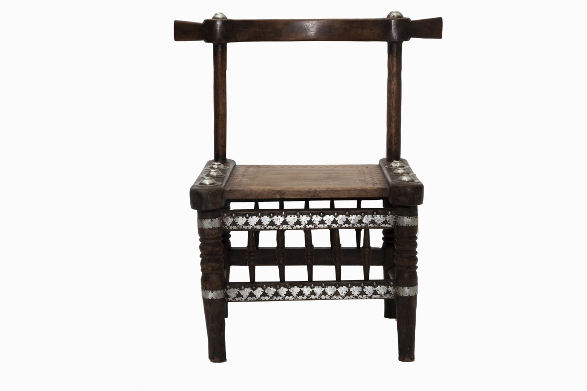 East African Wood Chair