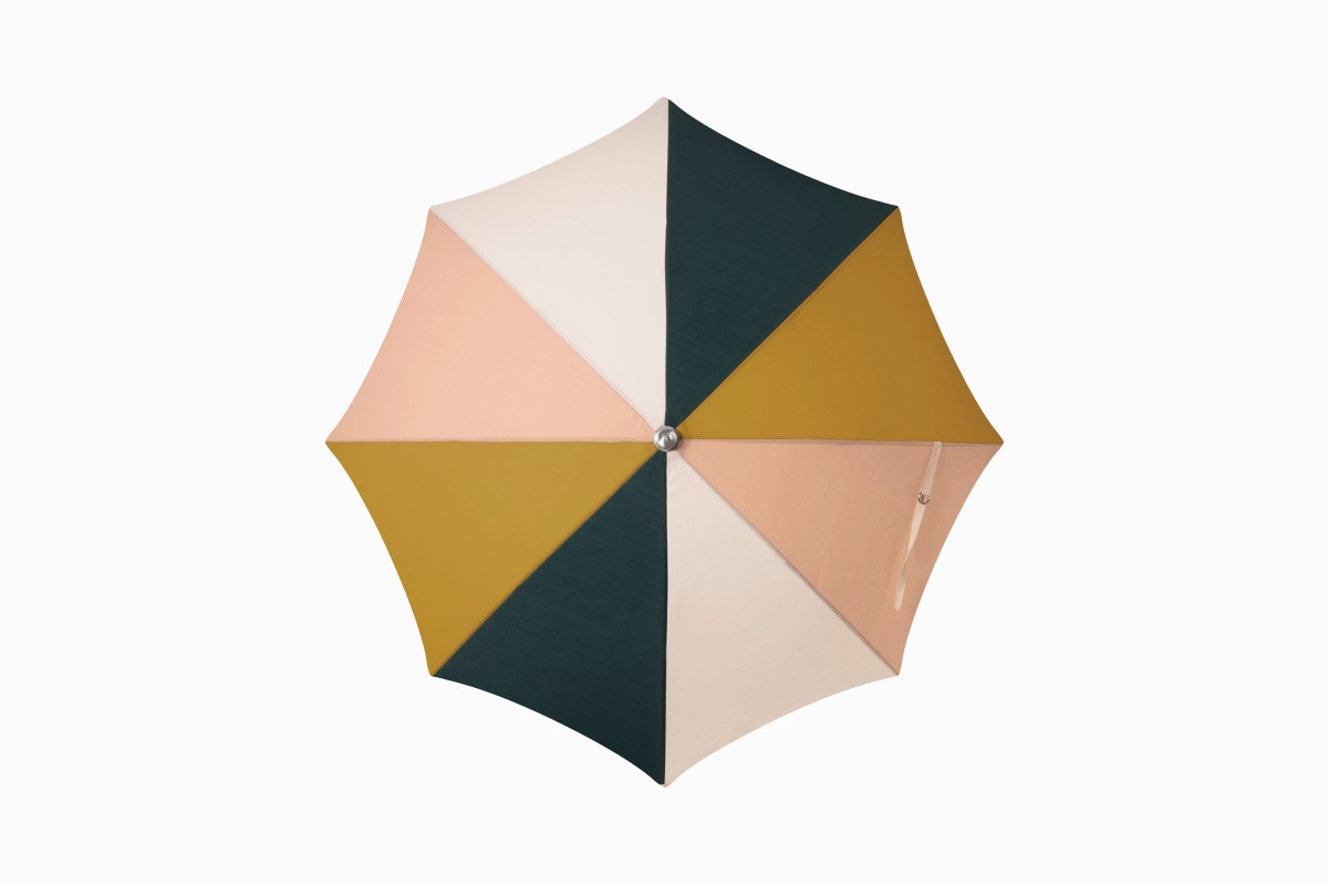 Multicolour Cotton Beach & Garden Parasol Raj Tent Club