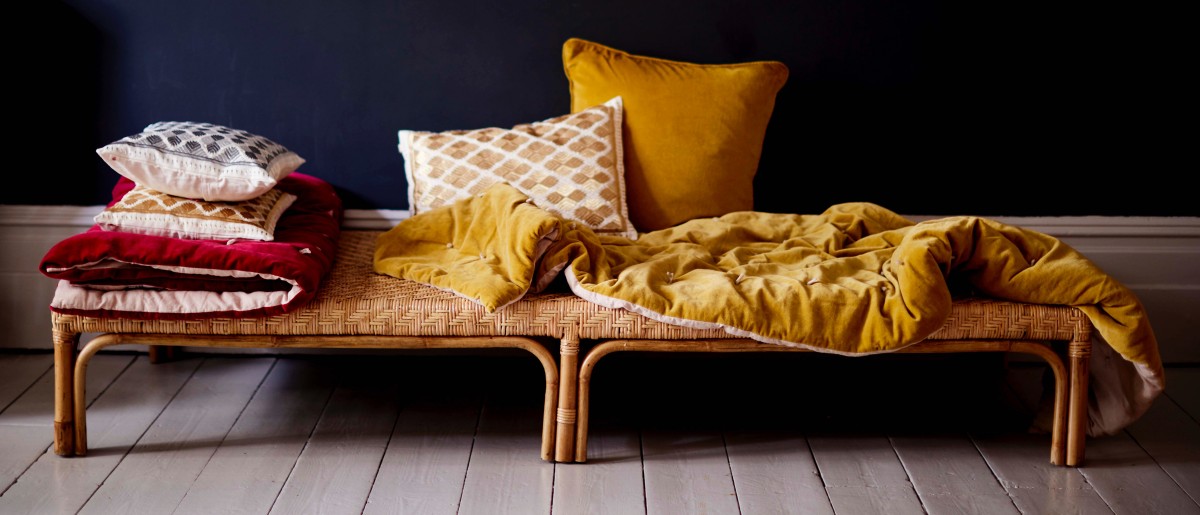 rattan day bed