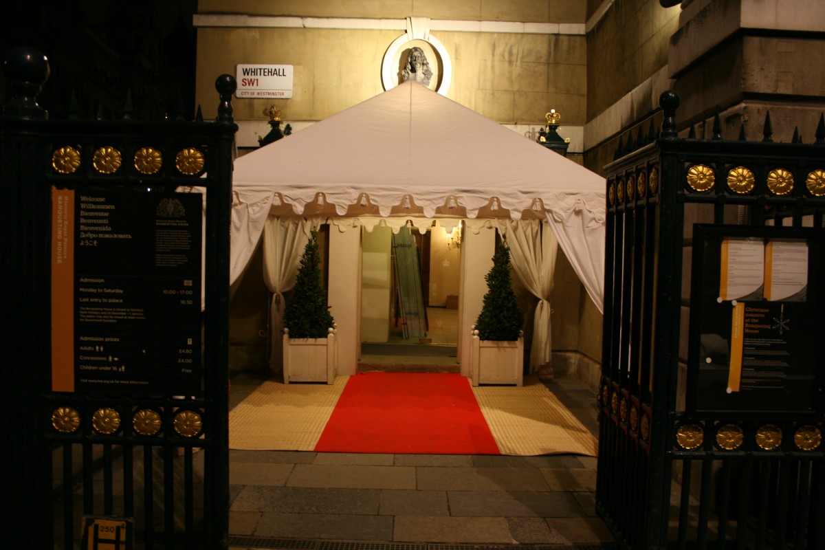 3.5m Pergola at Banqueting House