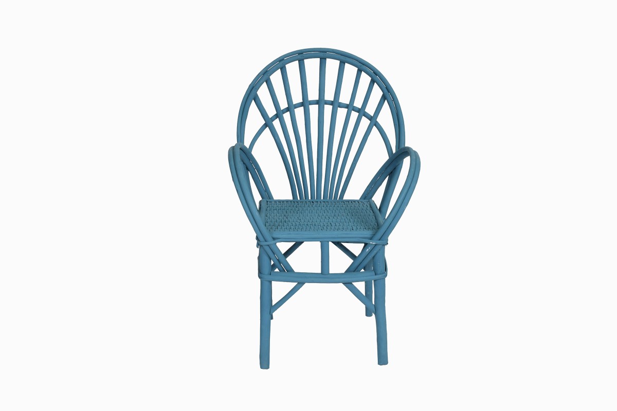 Bentwood chair Ref A blue