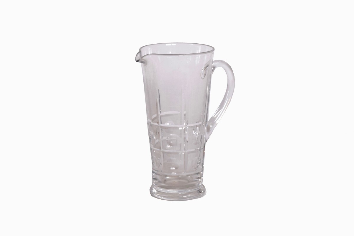 Vintage cut glass jug