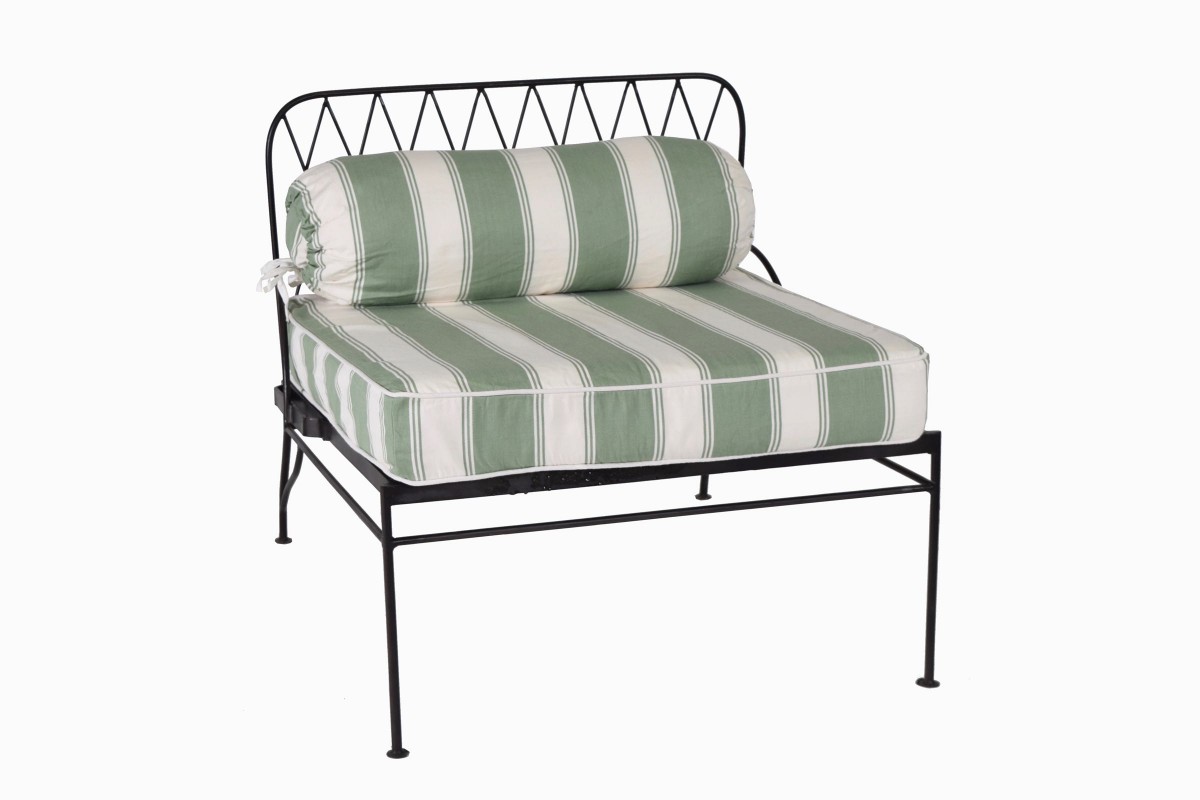 Palm Springs chair gunmetal