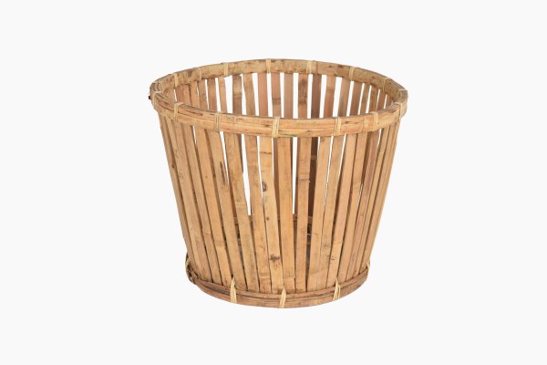Split bamboo basket