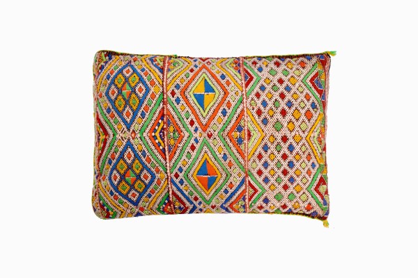 Moroccan embroidered cushion Ref 6