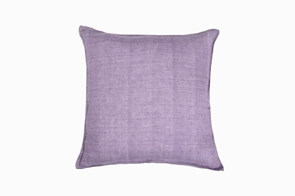 Linen cushion 50x50 purple
