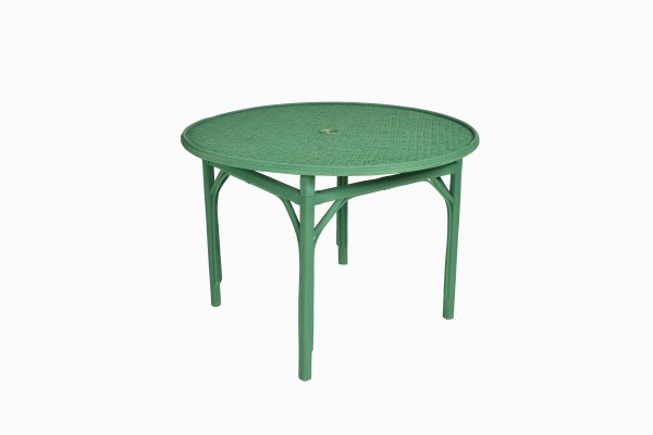 Bentwood dining table green diagonal