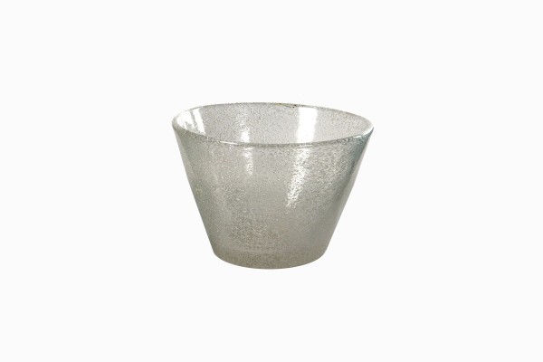 Bubble Glass bowl clear
