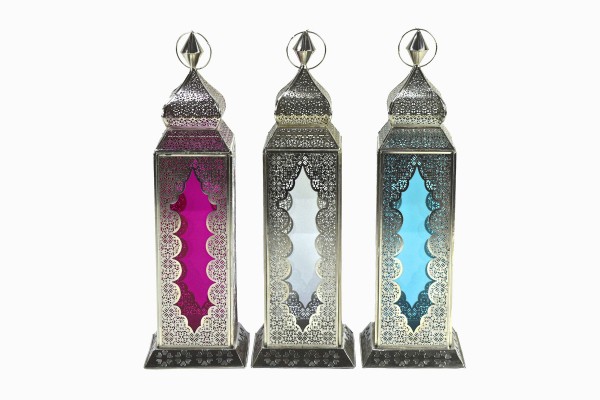 Istanbul filigree lanterns silver