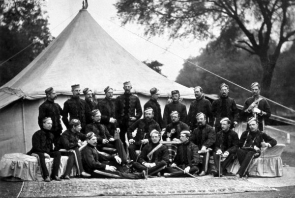 Group picture at the Delhi Durbar