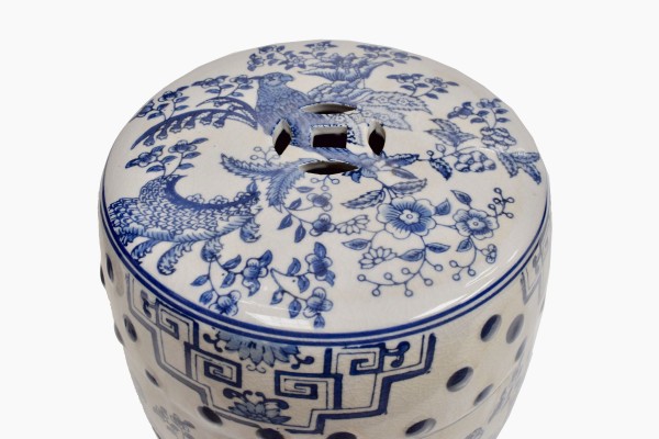Chinese ceramic stool Ref 2 top view
