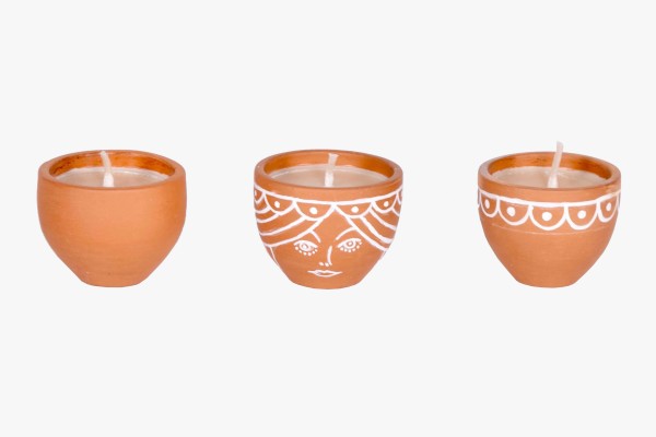 Poetware ceramic tea lights
