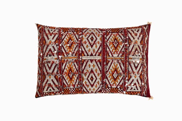 Moroccan embroidered cushion Ref 5