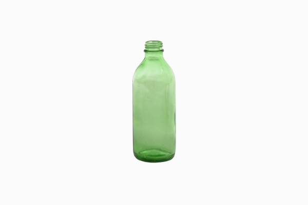 East European small green bottle