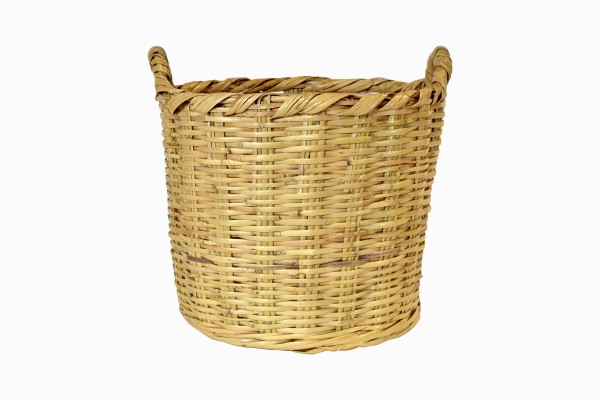 Large rattan plant basket