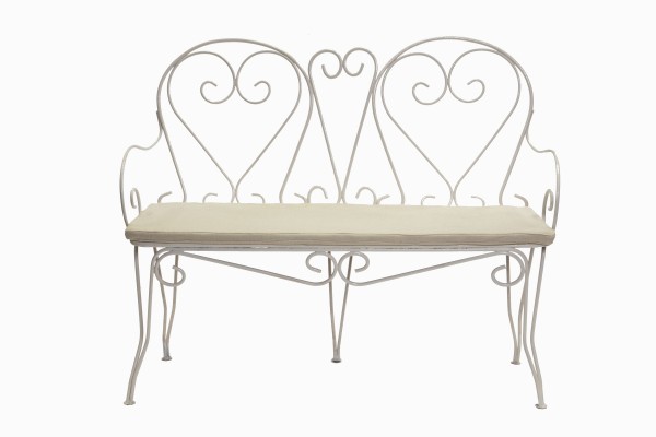 Deauville heart three seater sofa