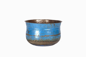 Antiqued iron pot Ref 6