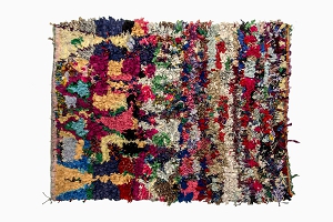 Boucherouite rag rug R106 