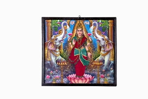 Lakshmi with elephants Ref PT02