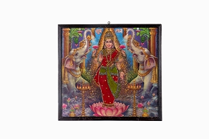 Lakshmi with elephants Ref PT03