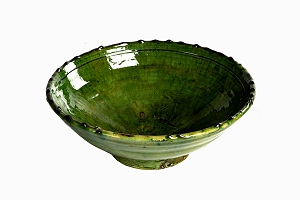 Large bumpy rim Zagora bowl 30cm