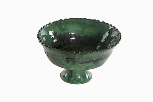 Large zig zag rim Zagora bowl 25cm
