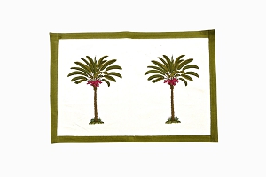 Palm tree table mats