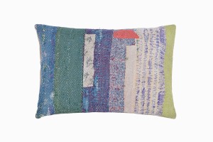 Kantha stitch cushion KAN 9