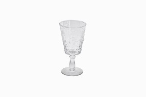 Decorative Wine Glass Clear
