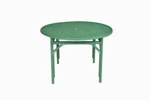 Bentwood dining table green