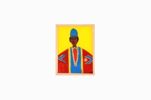 Senegalese glass painting Ref 23