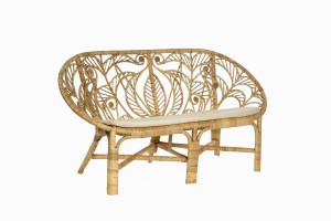 Rattan Bird of Paradise sofa