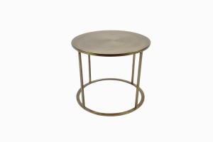 Delphi brass colour side table