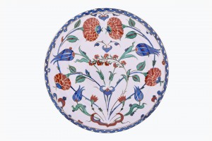 Tin plate Rose and Tulips