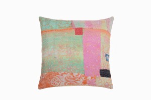 Kantha stitch cushion square KAN 20