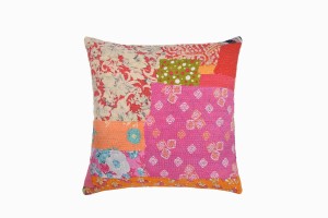Kantha stitch cushion square KAN 18