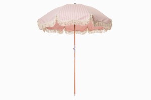 Riviera Parasol pink stripe