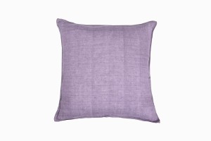 Linen cushion 50x50 purple