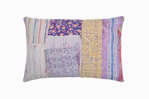 Kantha stitch cushion KAN 10