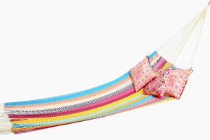 Multicolour stripe hammock