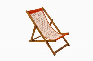 ORANGE JALLI DECKCHAIR PG