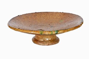 Zagora big plate ochre Ref 2