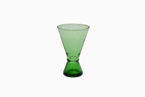 Beldi wine glass green