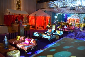 4m Pavilion at a Bollywood themed party, Canary Wharf